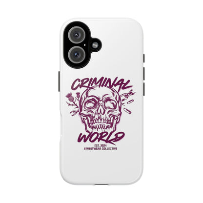 Criminal World Skull Graphic Protective Cover