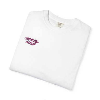 Criminal World Skull Graphic T-Shirt