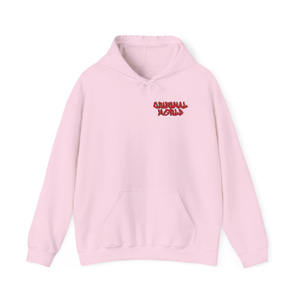RED BALACLAVA HOODIE - CRIMINAL WORLD