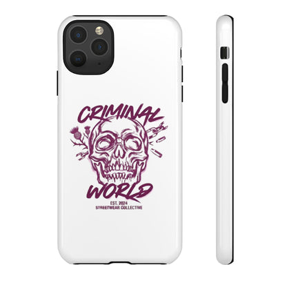 Criminal World Skull Graphic Protective Cover