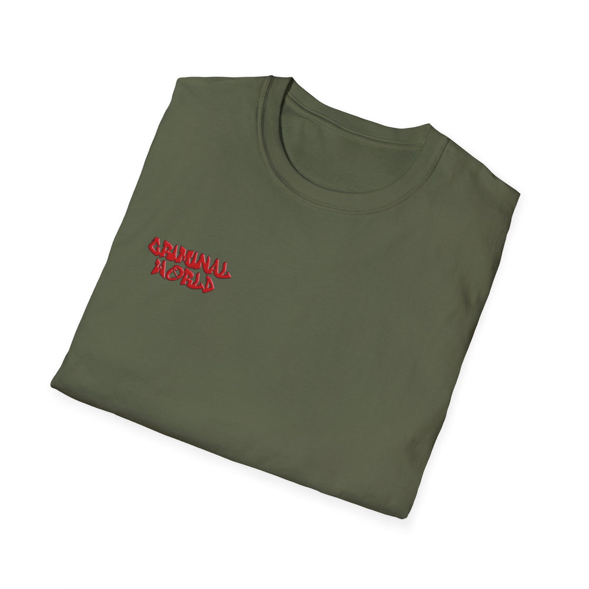 RED BALACLAVA T-SHIRT - CRIMINAL WORLD