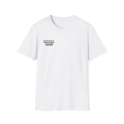 Criminal World Logo T-Shirt — Minimal Streetwear Graphic Tee