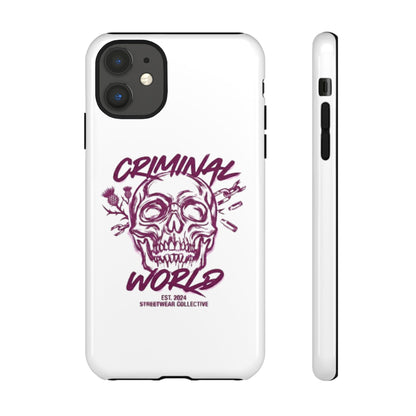Criminal World Skull Graphic Protective Cover