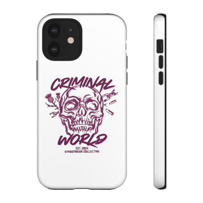 Criminal World Skull Graphic Protective Cover