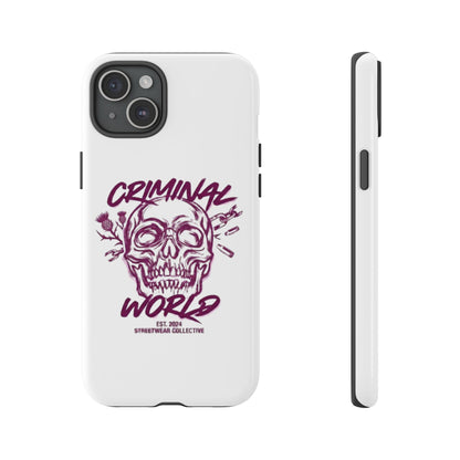 Criminal World Skull Graphic Protective Cover
