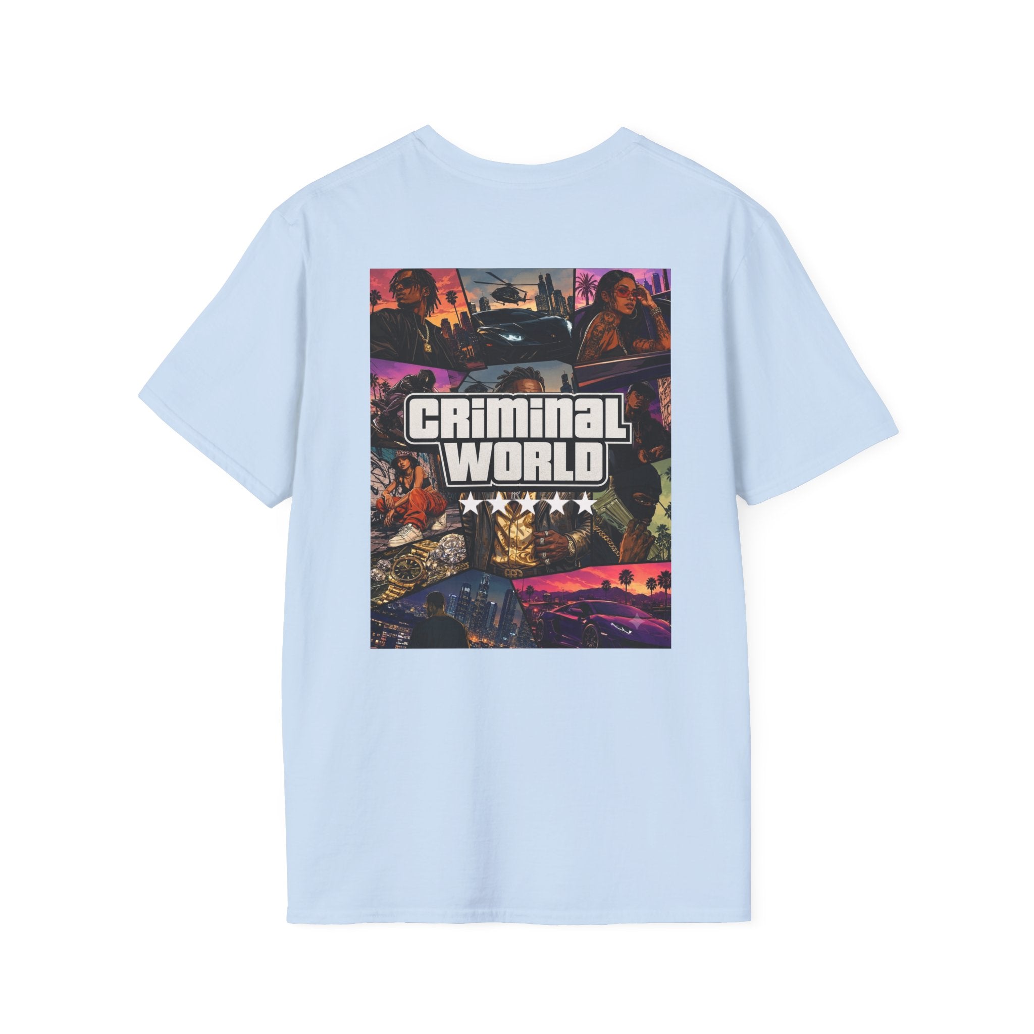 GTA 5 STARS T-SHIRT - CRIMINAL WORLD