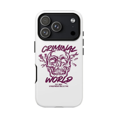 Criminal World Skull Graphic Protective Cover