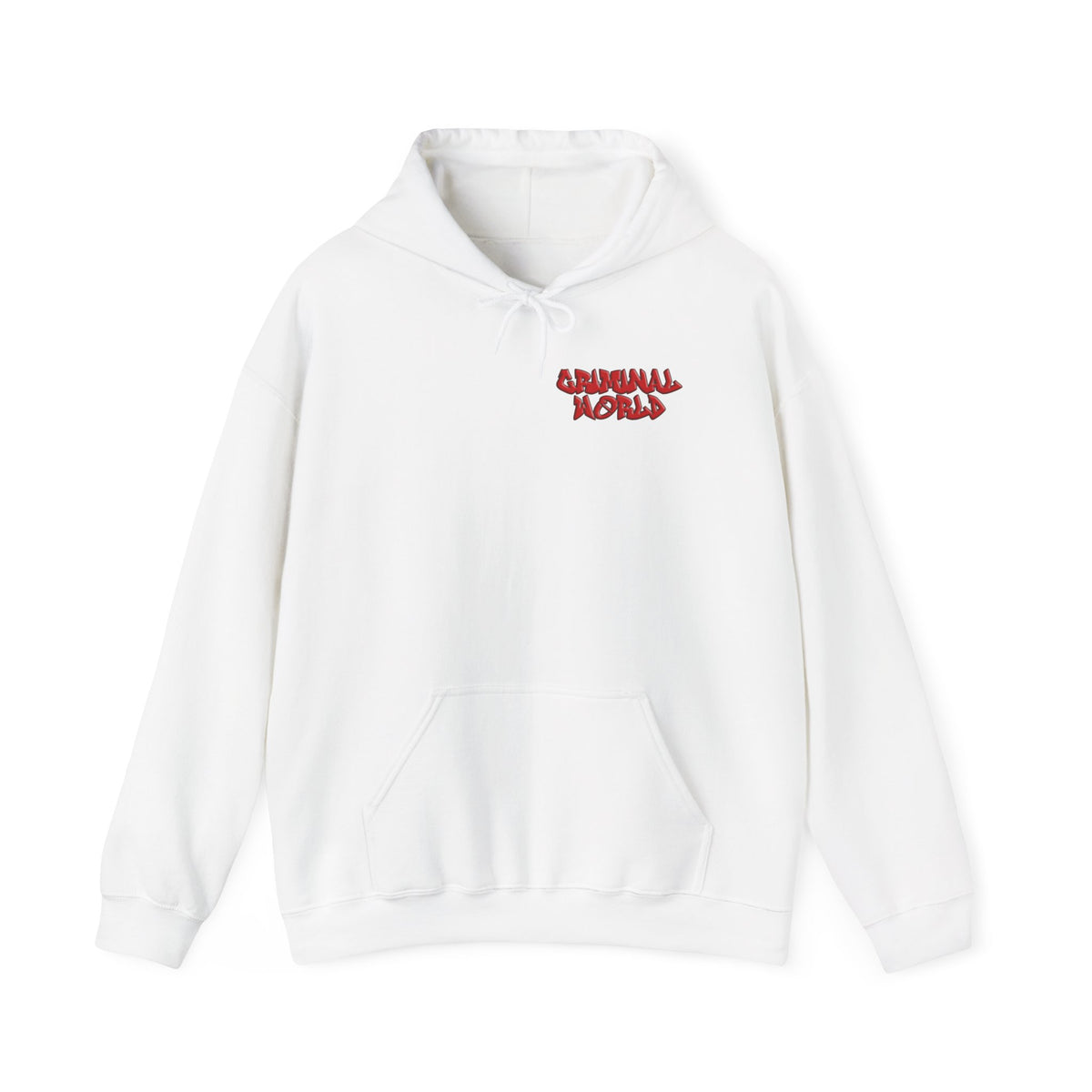 RED BALACLAVA HOODIE - CRIMINAL WORLD