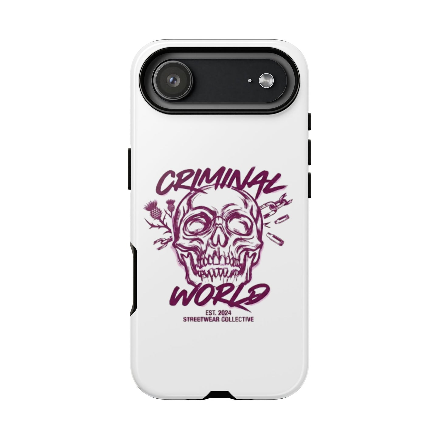 Criminal World Skull Graphic Protective Cover