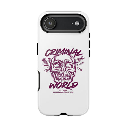 Criminal World Skull Graphic Protective Cover