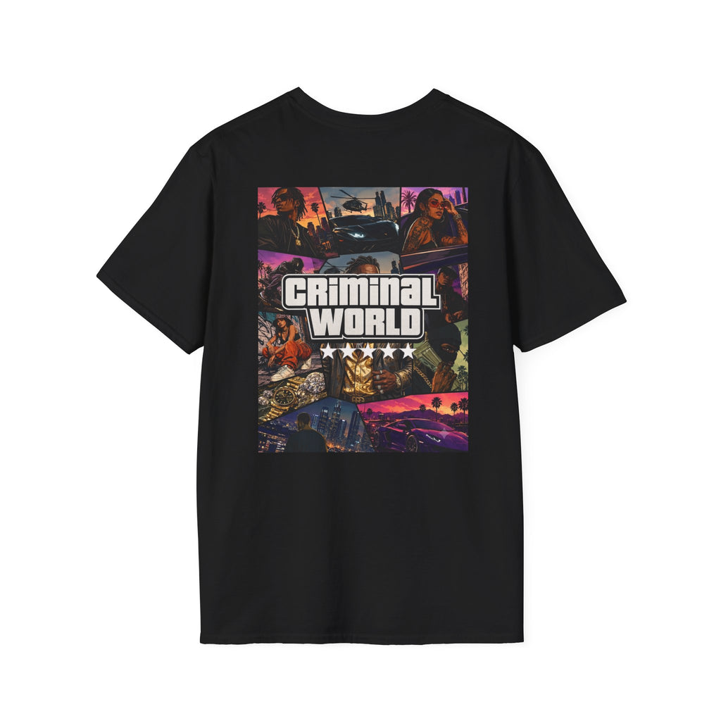 GTA 5 STARS T-SHIRT - CRIMINAL WORLD