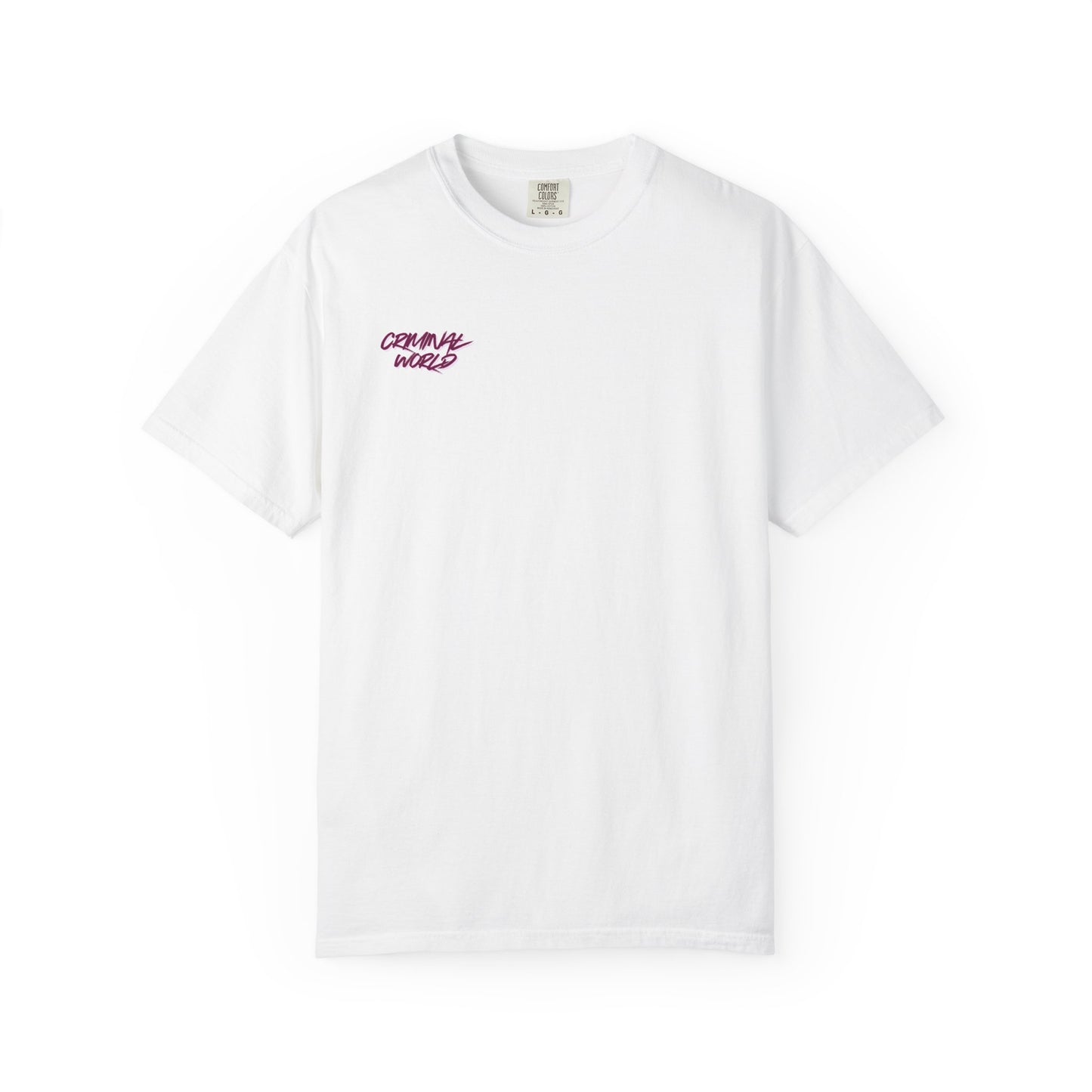 Criminal World Skull Graphic T-Shirt