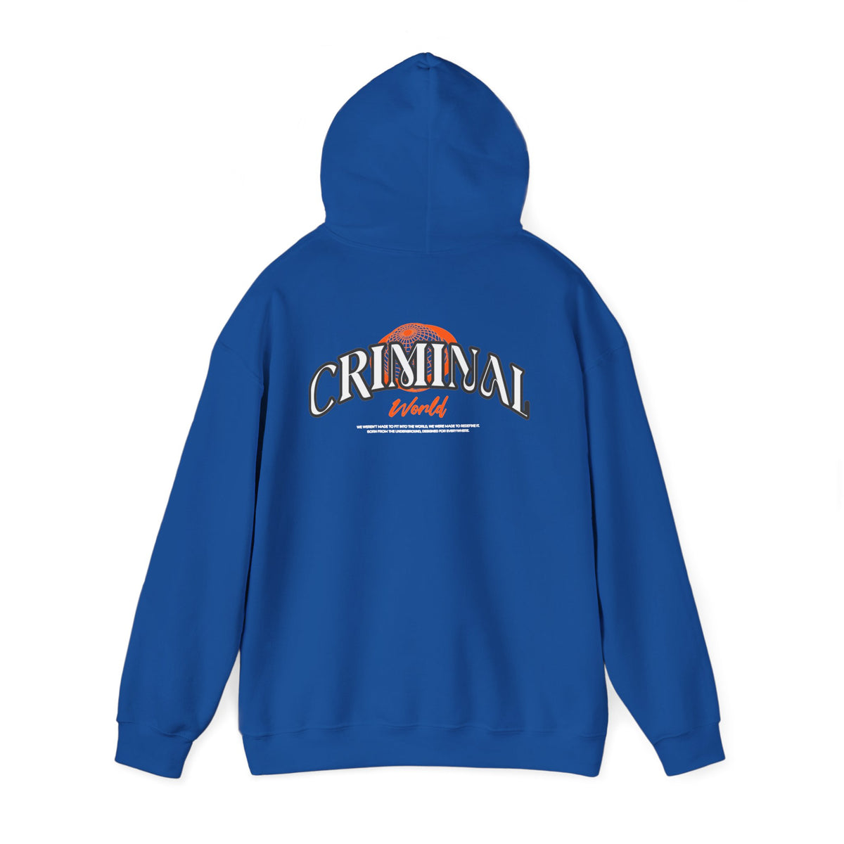 GLOBE LOGO HOODIE - CRIMINAL WORLD