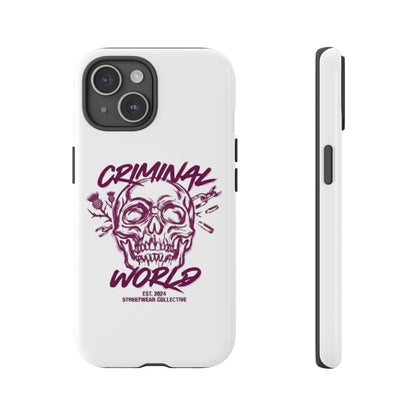 Criminal World Skull Graphic Protective Cover