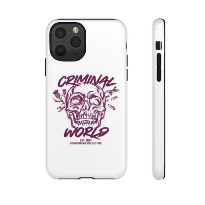 Criminal World Skull Graphic Protective Cover