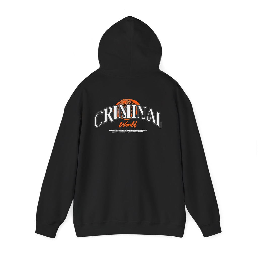 GLOBE LOGO HOODIE - CRIMINAL WORLD
