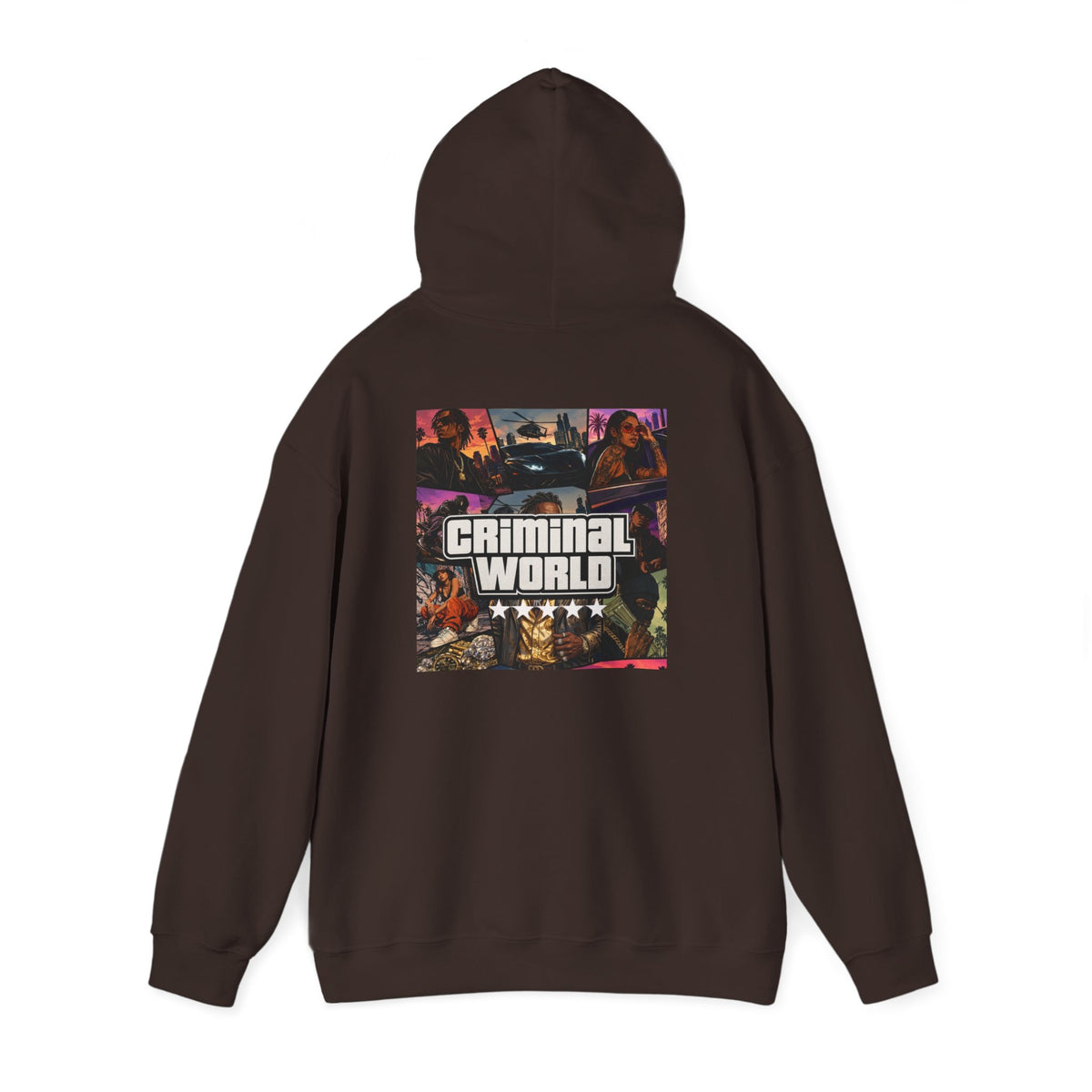 GTA 5 STARS HOODIE - CRIMINAL WORLD