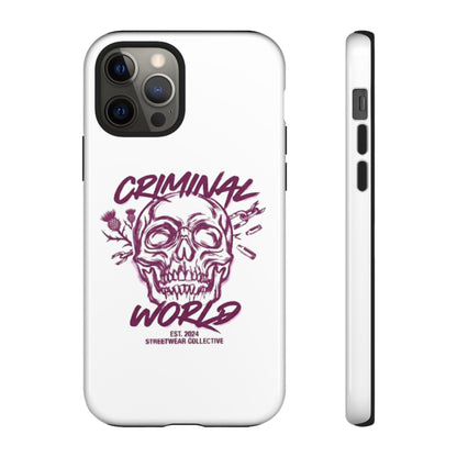 Criminal World Skull Graphic Protective Cover