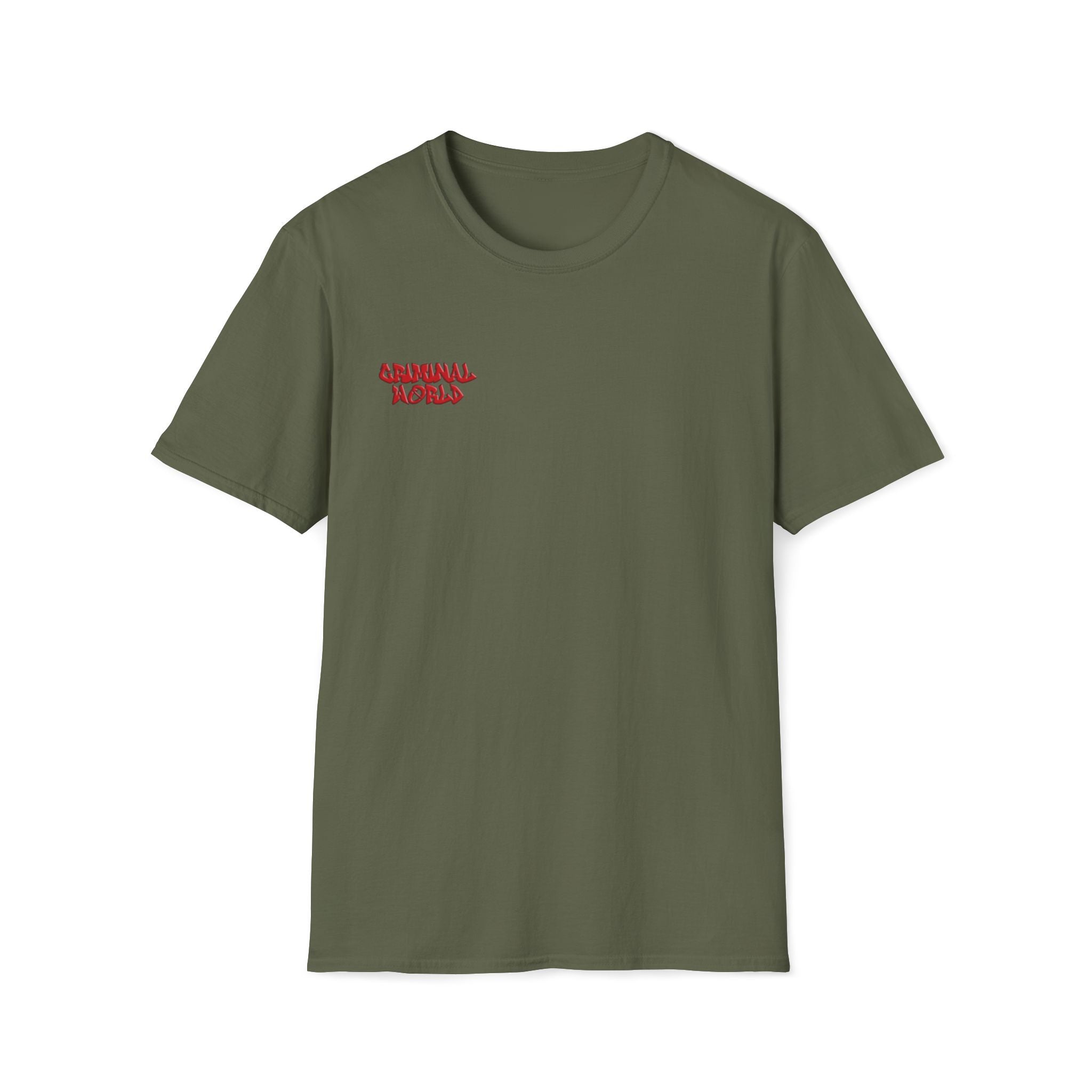 RED BALACLAVA T-SHIRT - CRIMINAL WORLD