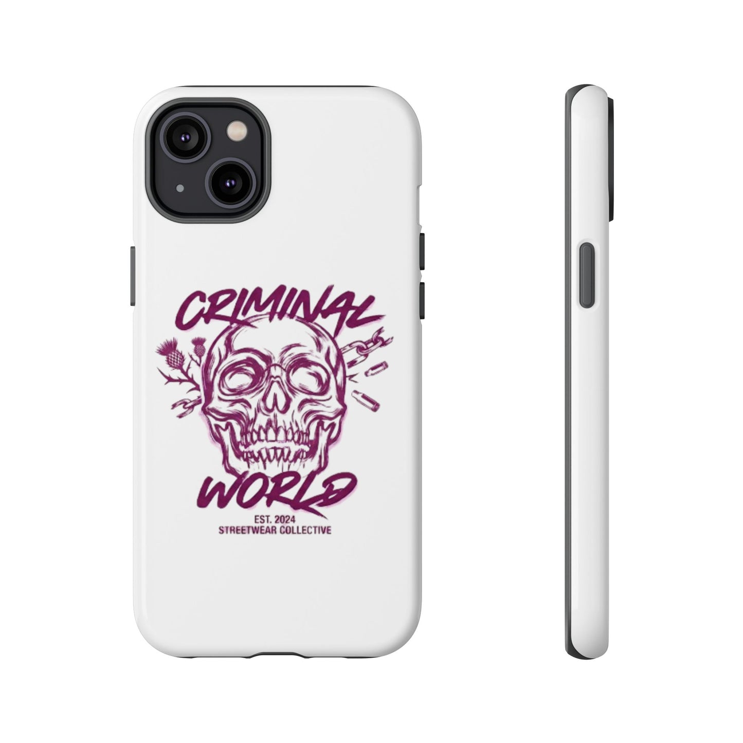 Criminal World Skull Graphic Protective Cover