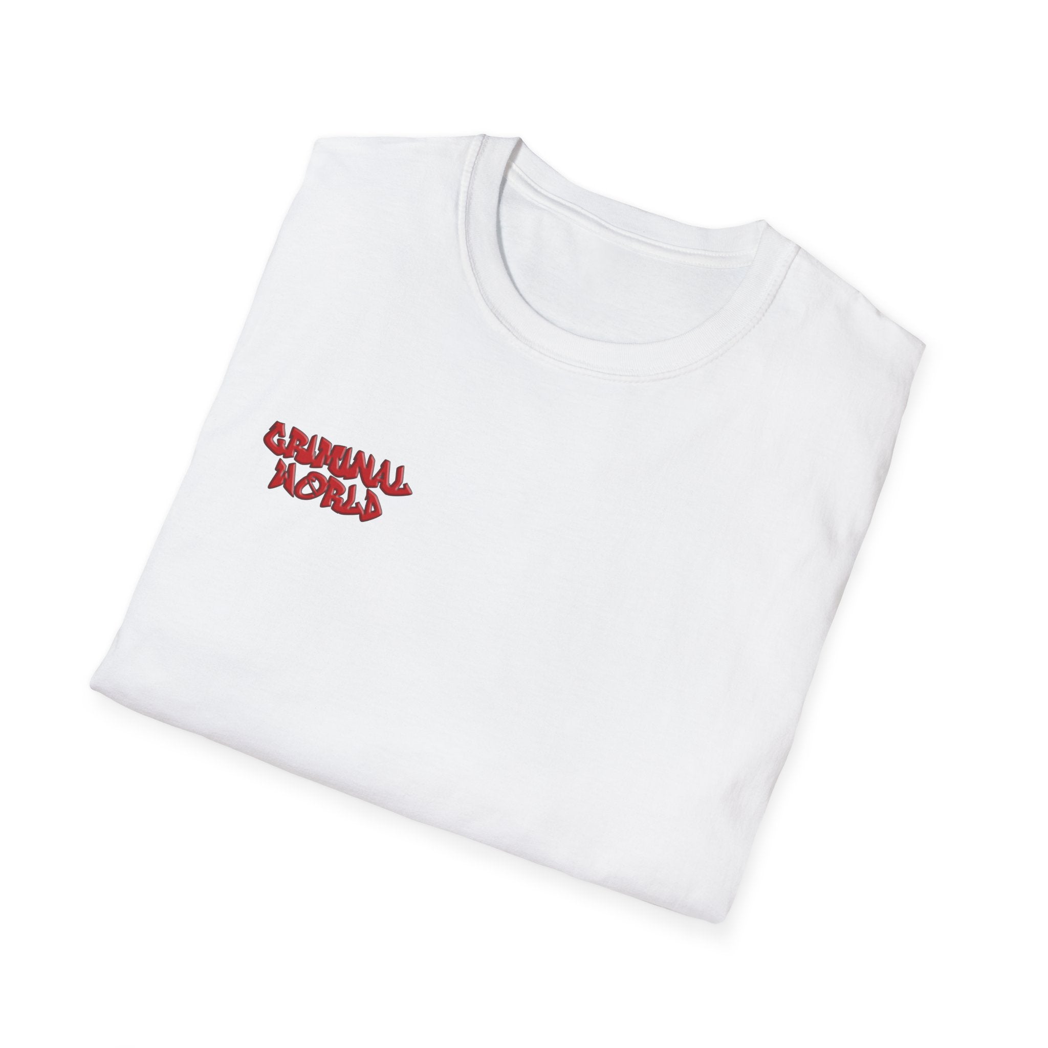 RED BALACLAVA T-SHIRT - CRIMINAL WORLD