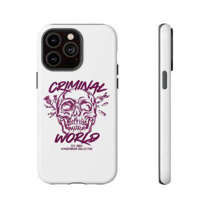 Criminal World Skull Graphic Protective Cover