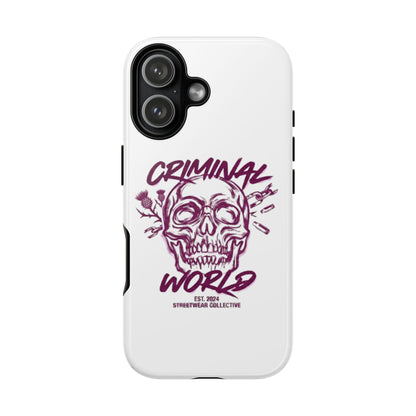 Criminal World Skull Graphic Protective Cover
