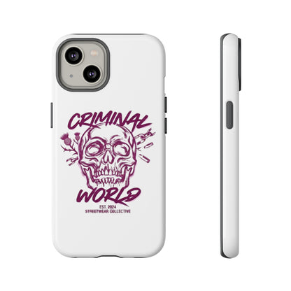 Criminal World Skull Graphic Protective Cover