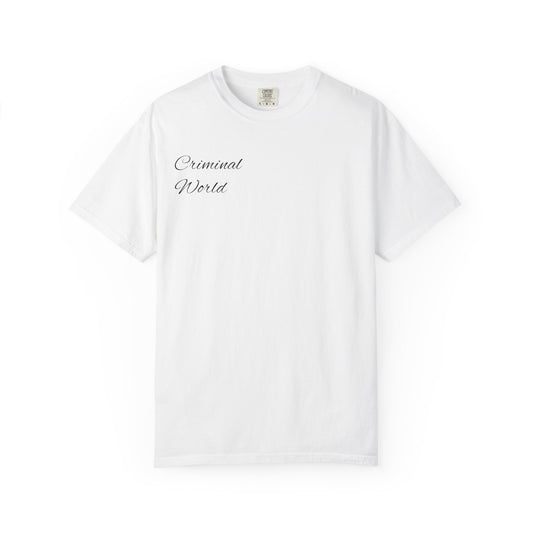 Criminal World "History is written by the ones who break the rules" Graphic T-Shirt