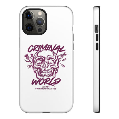 Criminal World Skull Graphic Protective Cover