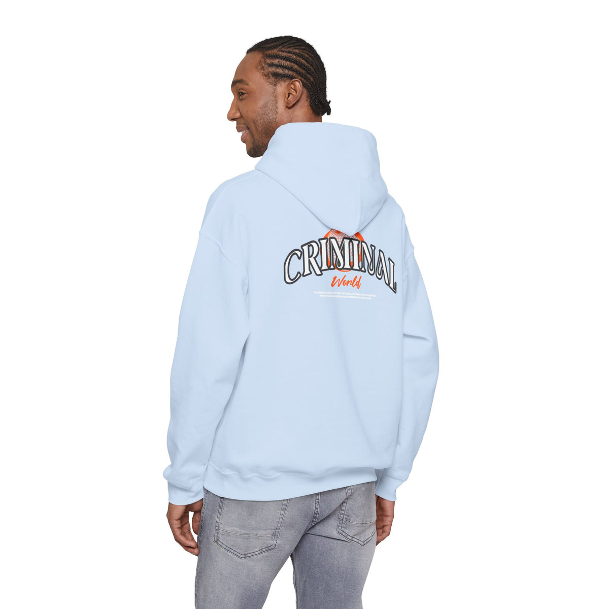 GLOBE LOGO HOODIE - CRIMINAL WORLD