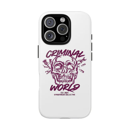 Criminal World Skull Graphic Protective Cover