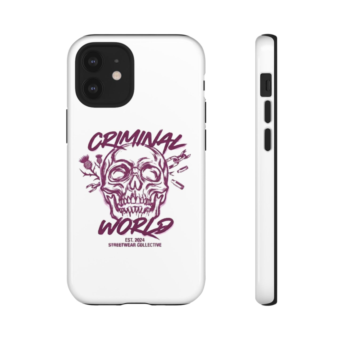 Criminal World Skull Graphic Protective Cover