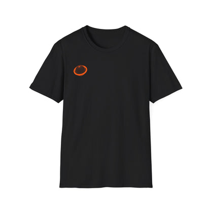 T-Shirt — Minimal Orange Ring Graphic Tee