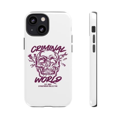 Criminal World Skull Graphic Protective Cover