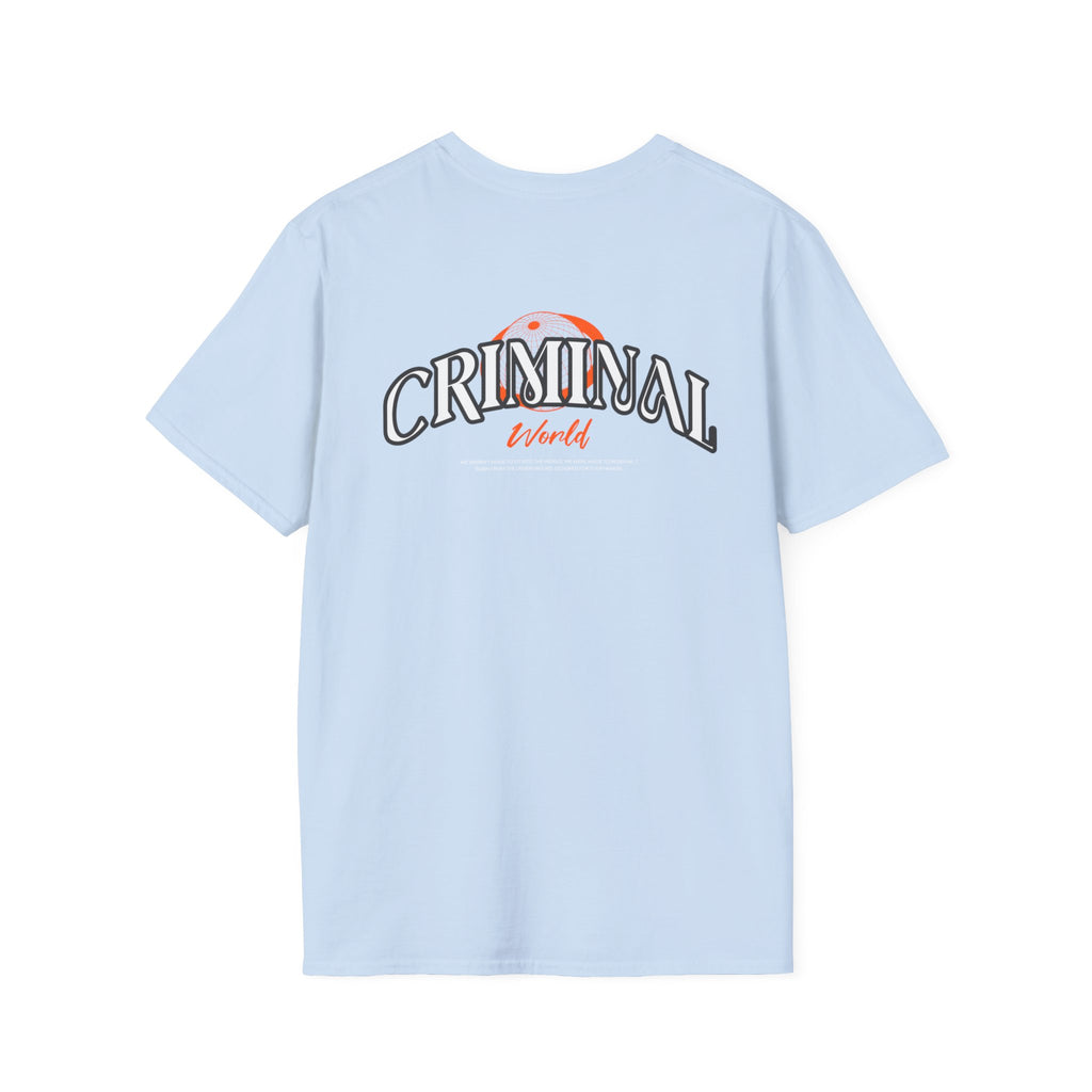 GLOBE LOGO T-SHIRT - CRIMINAL WORLD